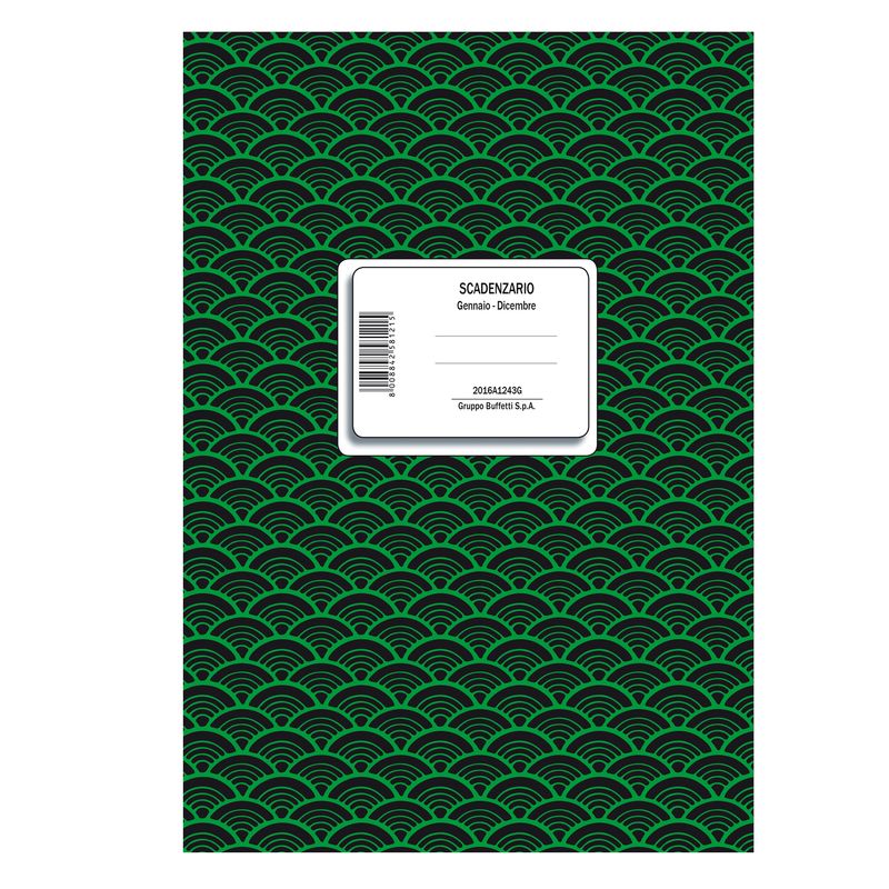 Scadenzario spiralato Gennaio/Dicembre - 24 x 17 cm - 8 fogli - Data Ufficio DATA UFFICIO Scadenzario spiralato Gennaio/Dicembre - 24 x 17 cm - 8 fogli - Data Ufficio DATA UFFICIO