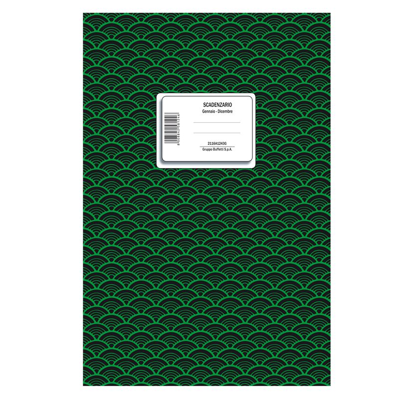 Scadenzario spiralato Gennaio/Dicembre - 29,7 x 21 cm - 8 fogli - Data Ufficio DATA UFFICIO Scadenzario spiralato Gennaio/Dicembre - 29,7 x 21 cm - 8 fogli - Data Ufficio DATA UFFICIO