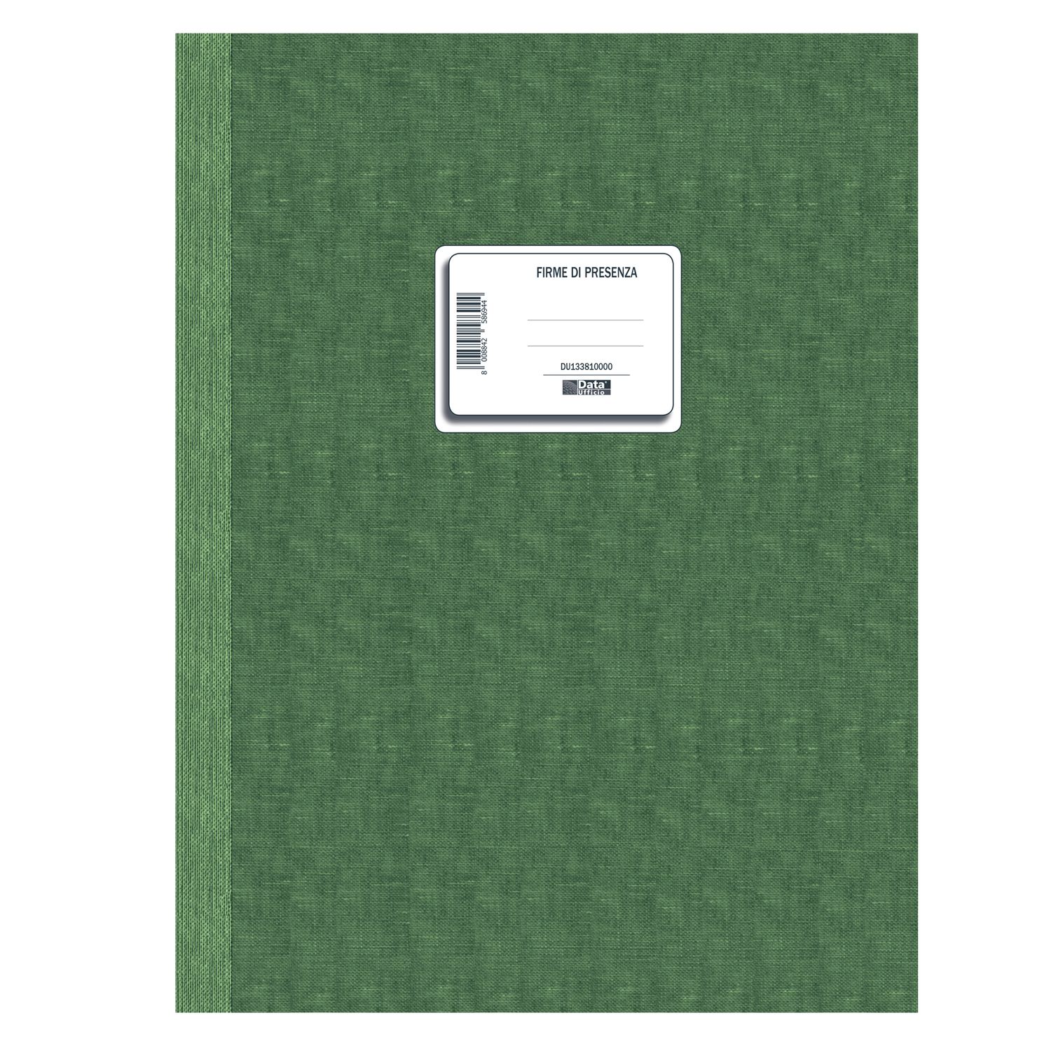 Registro firma presenza - 49 pag - 31 x 24,5 cm - DU1338100000 - Data Ufficio DATA UFFICIO
