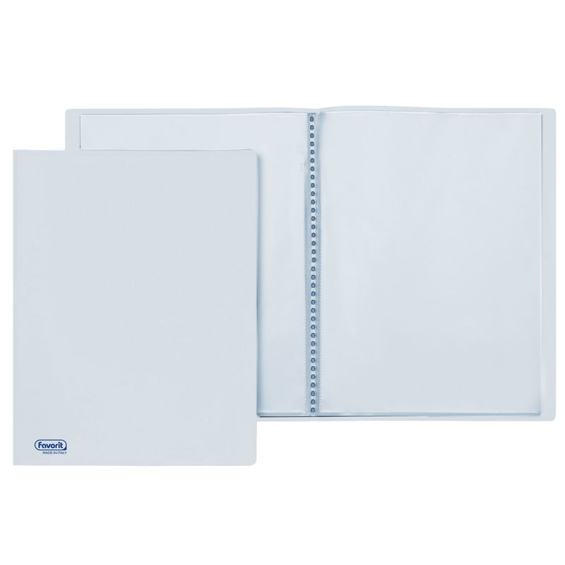 Portalistini Sviluppo - buccia - PP - 22 x 30 cm - 40 buste - trasparente - Favorit FAVORIT