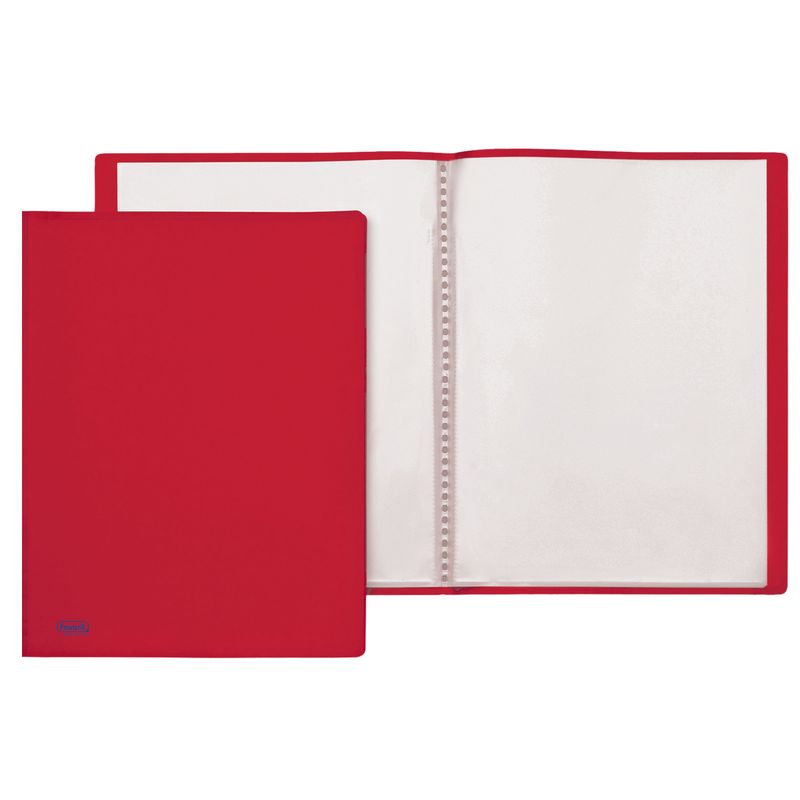 Portalistini Sviluppo - buccia - PP - 22 x 30 cm - 60 buste - rosso - Favorit FAVORIT