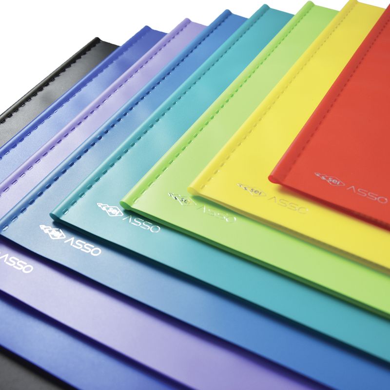 Portalistini Asso - 22x30cm - 30 buste - colori assortiti - Sei Rota SEI ROTA