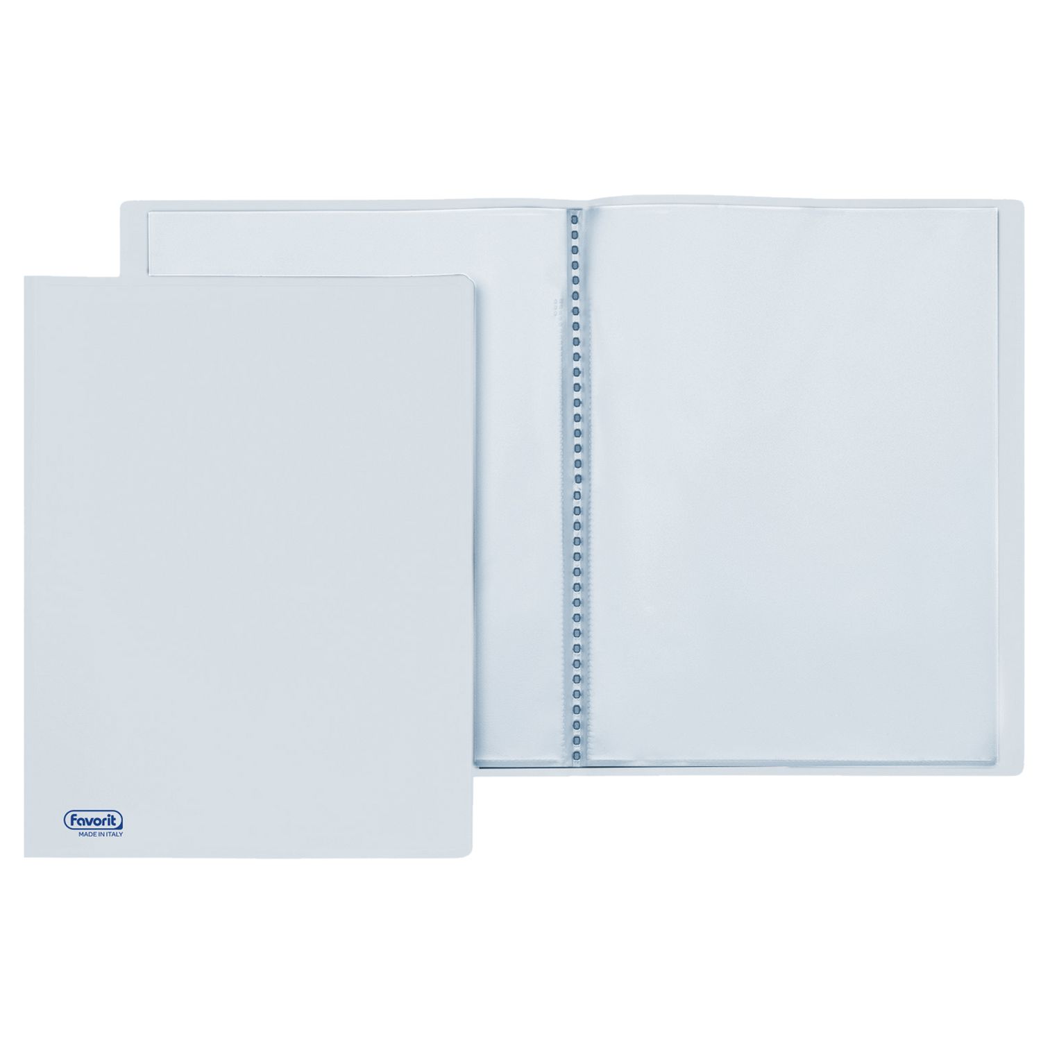 Portalistini Sviluppo - buccia - PP - 22 x 30 cm - 20 buste - trasparente - Favorit FAVORIT