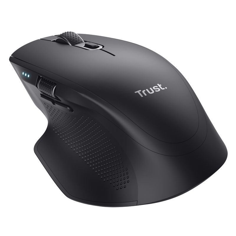 Mouse wireless multi-dispositivo Ozaa+ - nero - Trust TRUST