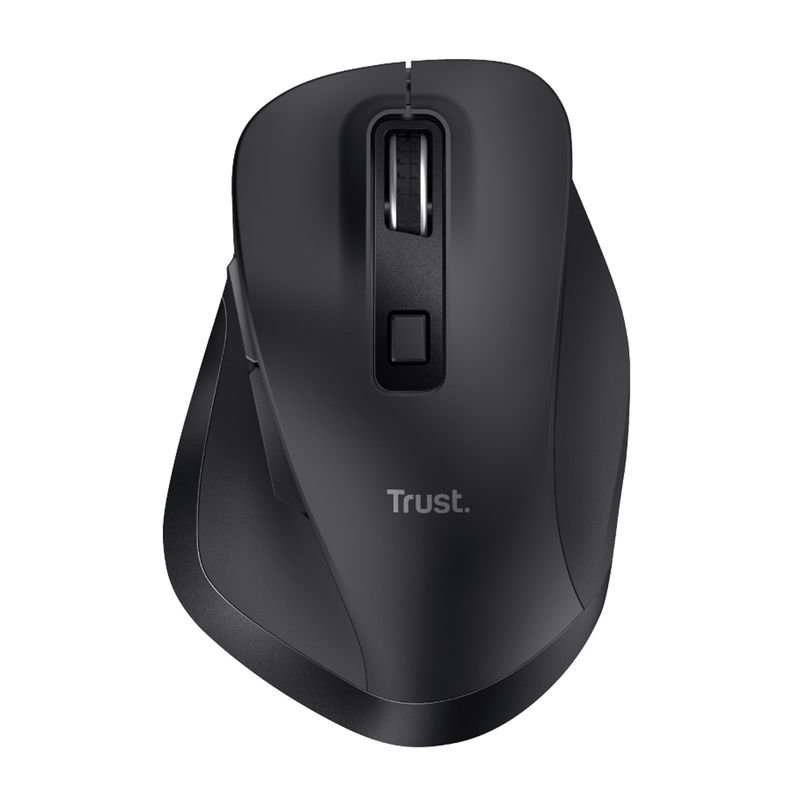 Mouse wireless Fyda - ricaricabile - nero - Trust TRUST