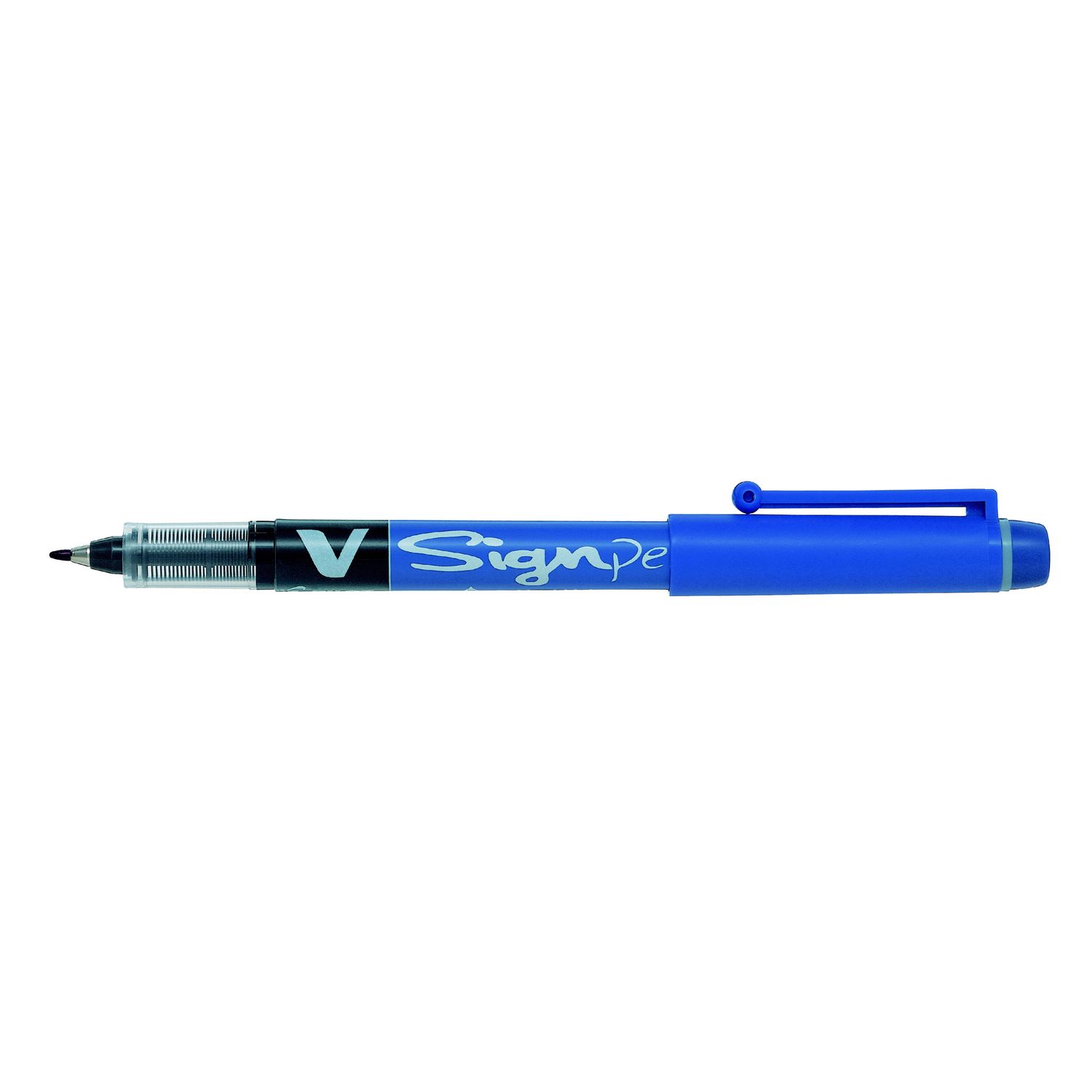 Pennarello V Signpen punta feltro - punta 2 mm - blu - Pilot PILOT