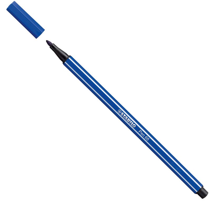 Pennarello Pen 68 - blu oltremare 32 - Stabilo STABILO