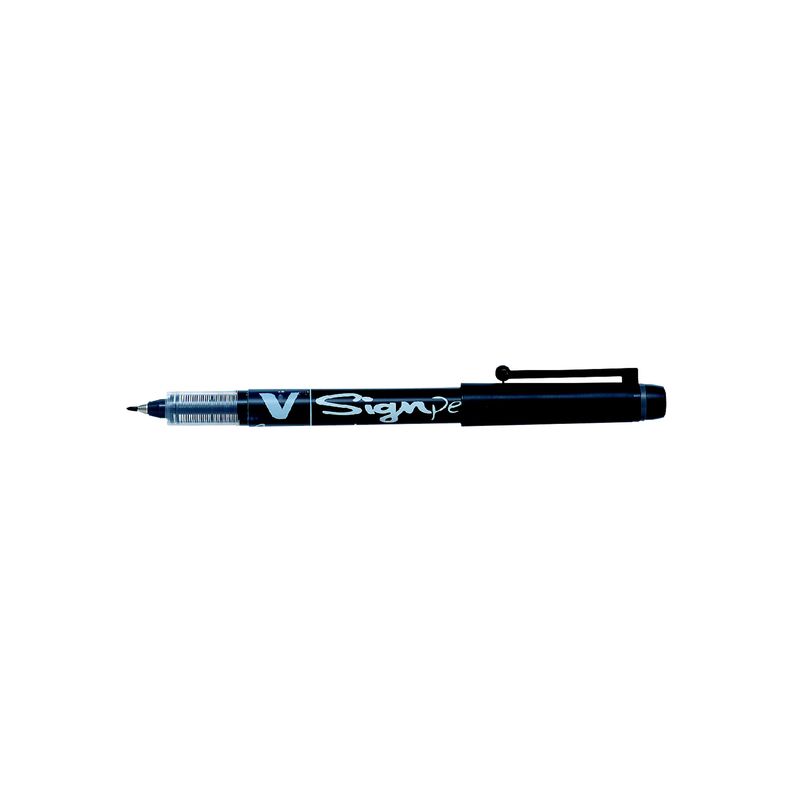 Pennarello V Signpen punta feltro - punta 2 mm - nero - Pilot PILOT