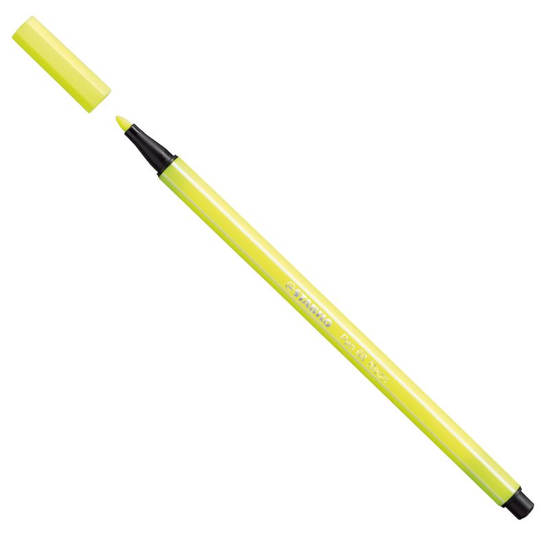 Pennarello Pen 68 - giallo neon 024 - Stabilo STABILO