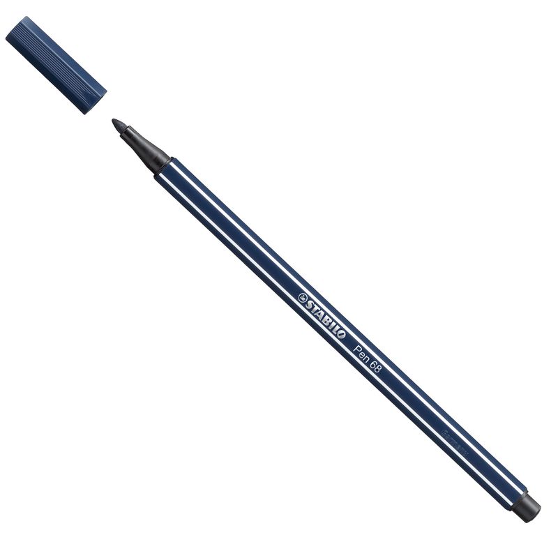 Pennarello Pen 68 - grigio  payne 98 - Stabilo STABILO