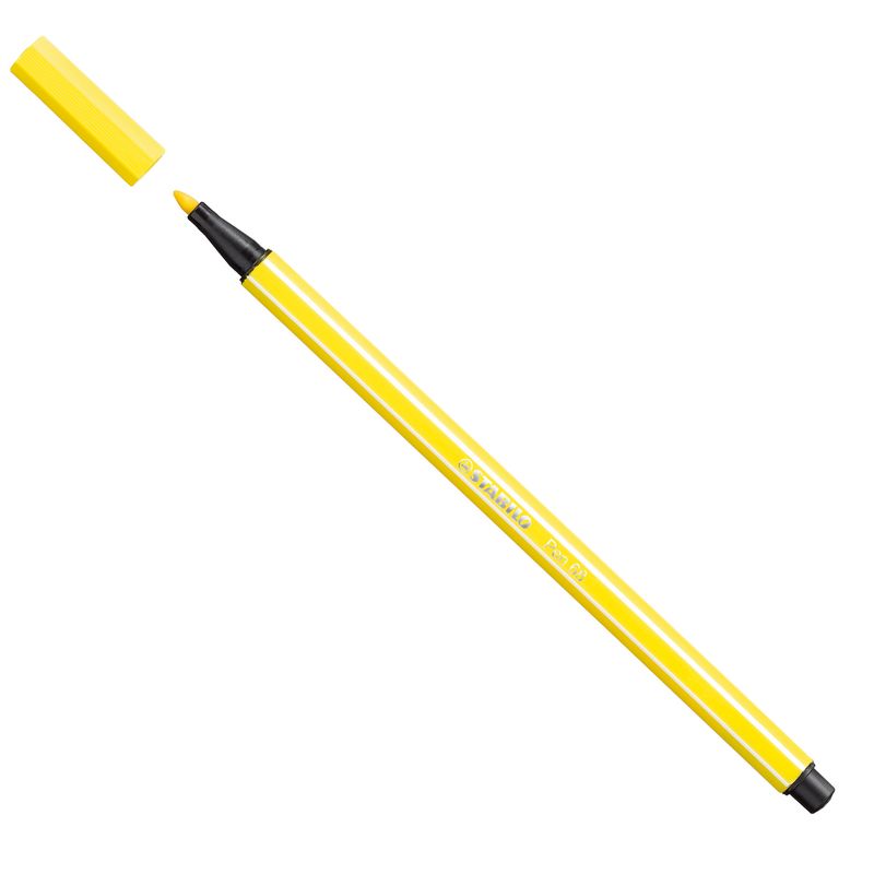 Pennarello Pen 68 - giallo limone 24 - Stabilo STABILO