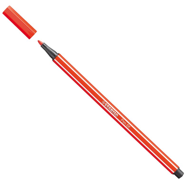 Pennarello Pen 68 - rosso chiaro 40 - Stabilo STABILO