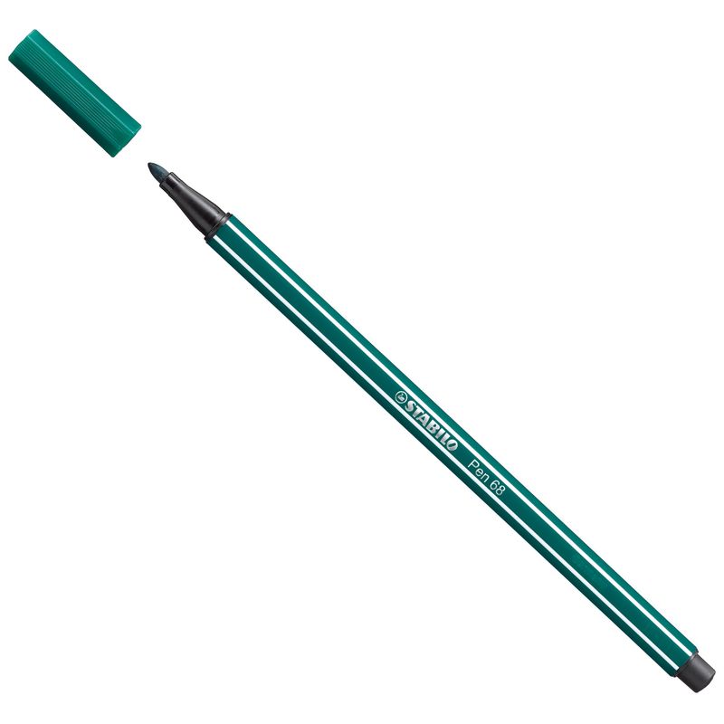 Pennarello Pen 68 - verde turchese 53 - Stabilo STABILO