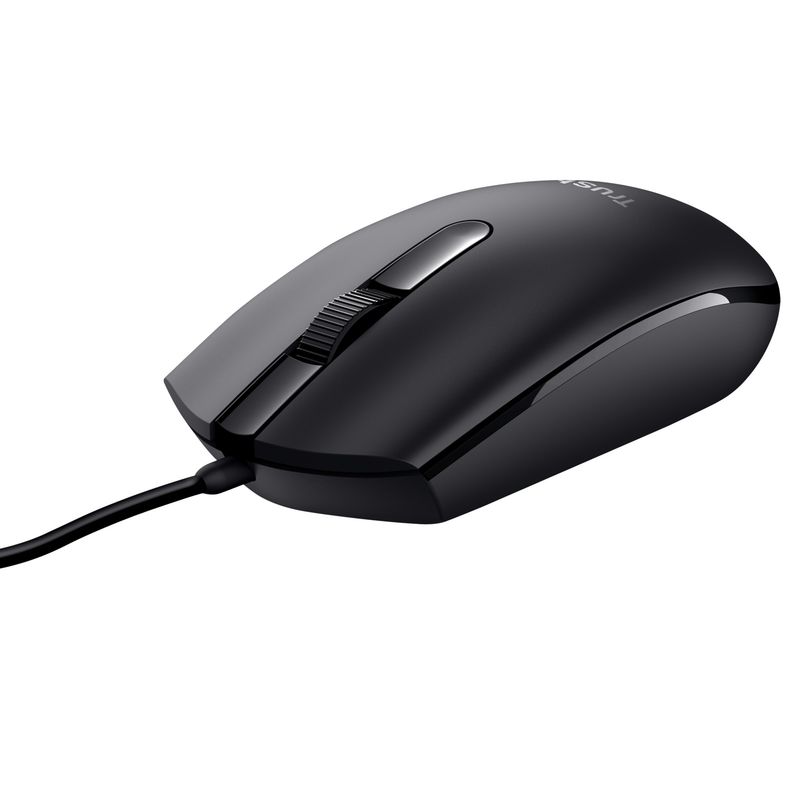 Mouse ottico con filo TM_101 Eco - nero - Trust TRUST