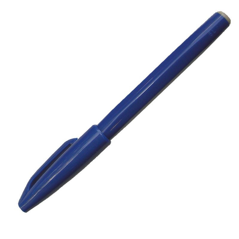 Pennarello Sign Pen S520 punta feltro - punta 2 mm - blu - Pentel PENTEL