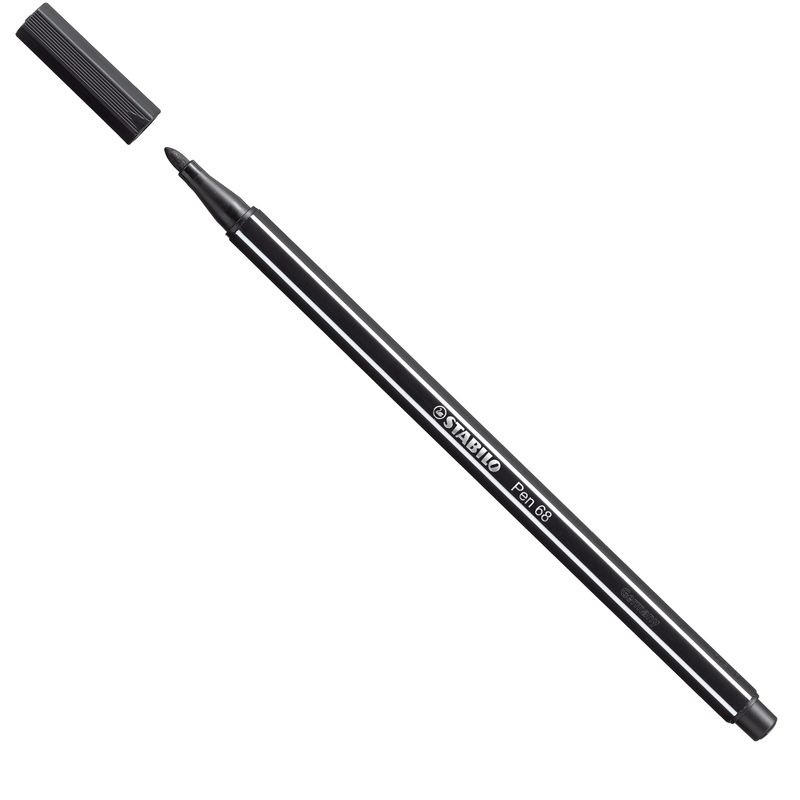 Pennarello Pen 68 - nero 46 - Stabilo STABILO