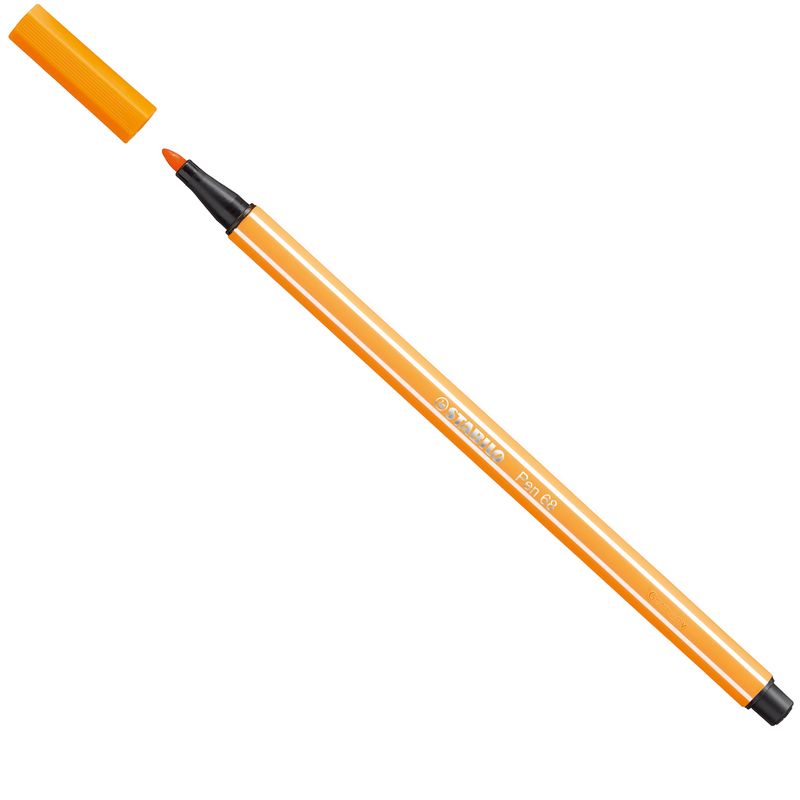 Pennarello Pen 68 - arancio 54 - Stabilo STABILO