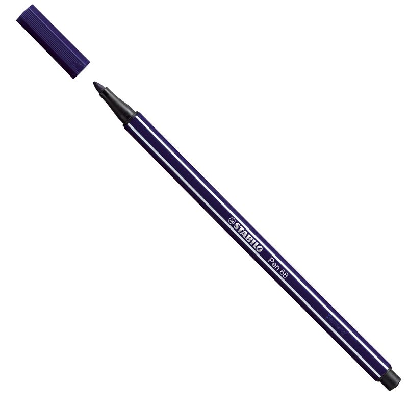 Pennarello Pen 68 - blu di prussia 22 - Stabilo STABILO