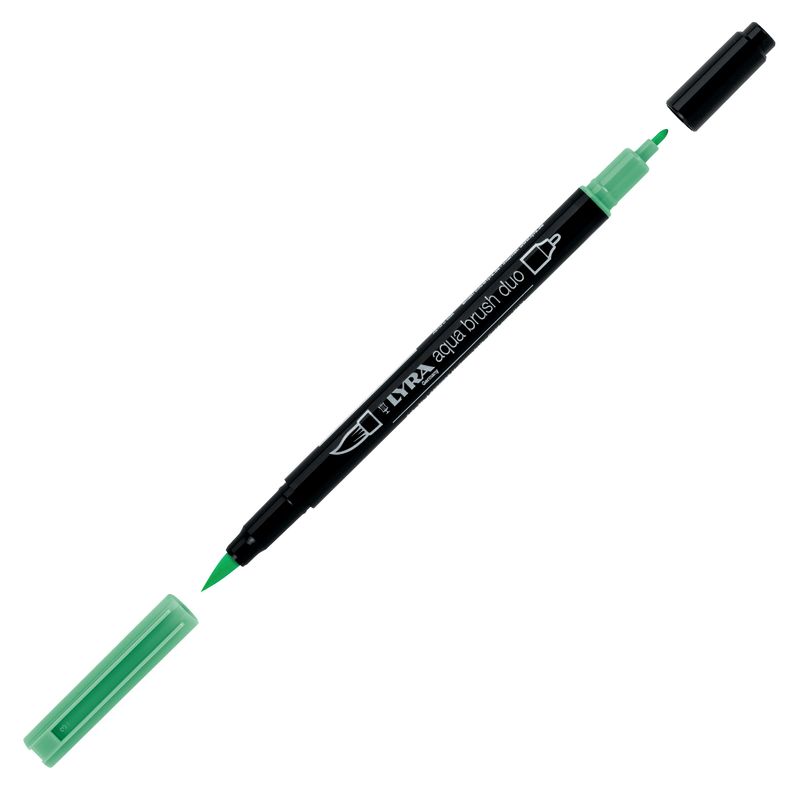 Pennarelli Aqua Brush Duo - punte 2,00 - 4,00 mm - Lyra - astuccio 12 pezzi LYRA