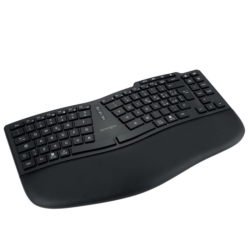 Tastiera Ergo wireless ricaricabile - KB675 EQ - nero - Kensington KENSINGTON