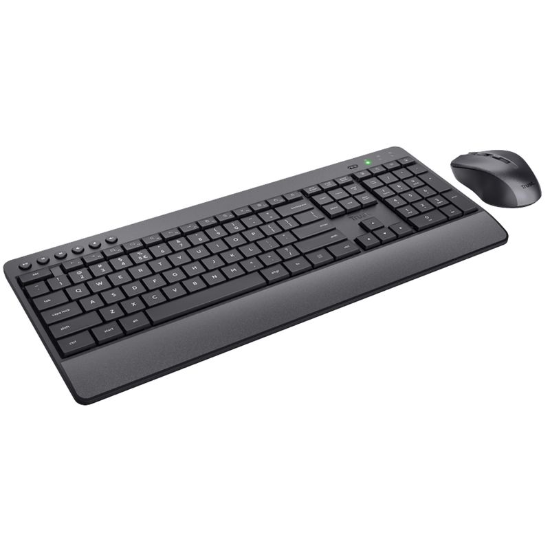 Set tastiera wireless + mouse wireless ultrasilenzioso Trezo - Trust TRUST