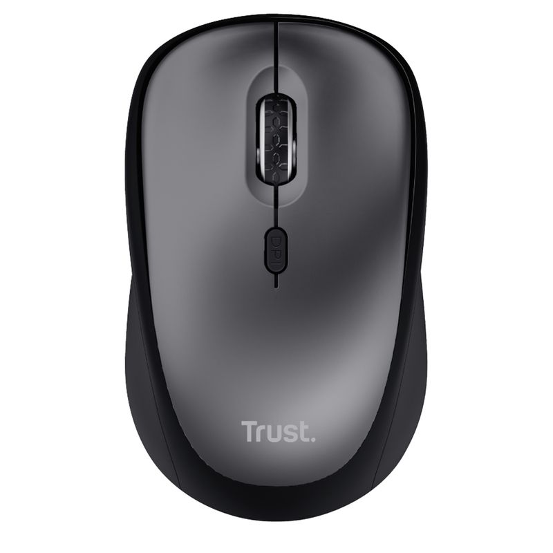 Mouse wireless Yvi+ - silenzioso - nero - Trust TRUST