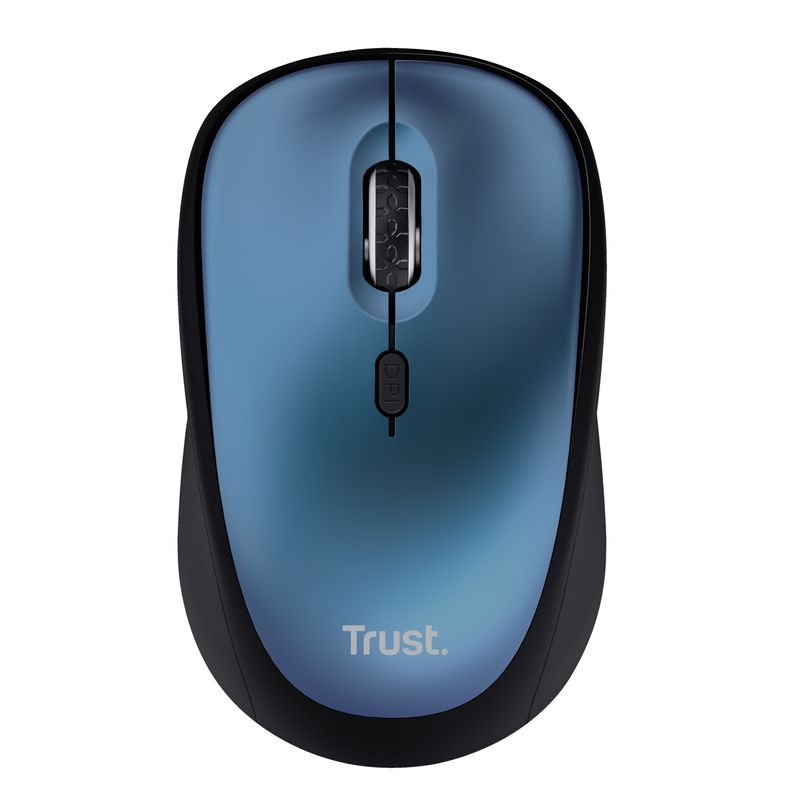 Mouse wireless Yvi+ - silenzioso - blu - Trust TRUST