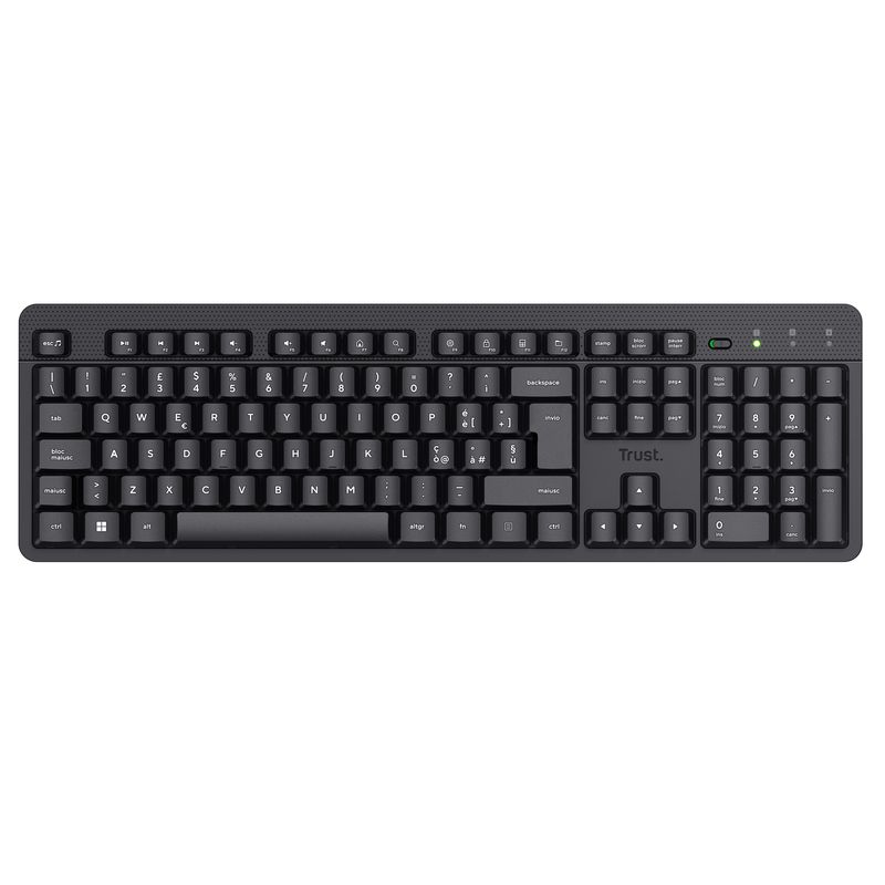 Set tastiera + mouse wireless ultrasilenzioso TKM-360 - Trust TRUST