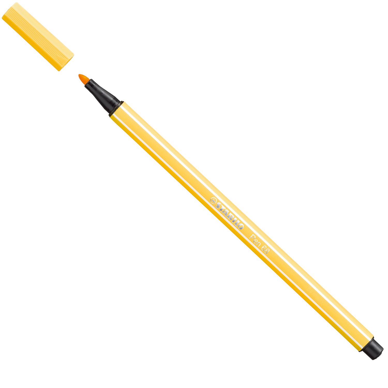 Pennarello Pen 68 - giallo 44 - Stabilo STABILO