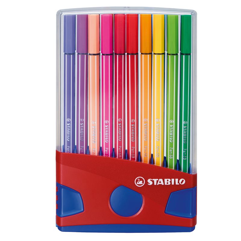 Pennarello Pen 68 - colori assortiti - Stabilo - astuccio Color Parade 20 pezzi STABILO