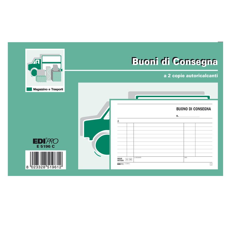 Blocco buoni di consegna - 50/50 fogli ricalcanti - 10x17cm - Edipro EDIPRO Blocco buoni di consegna - 50/50 fogli ricalcanti - 10x17cm - Edipro EDIPRO