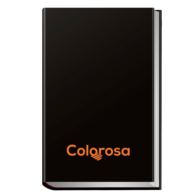 Diario - 12 mesi - copertina rigida antigraffio - nero - Colorosa Colorosa