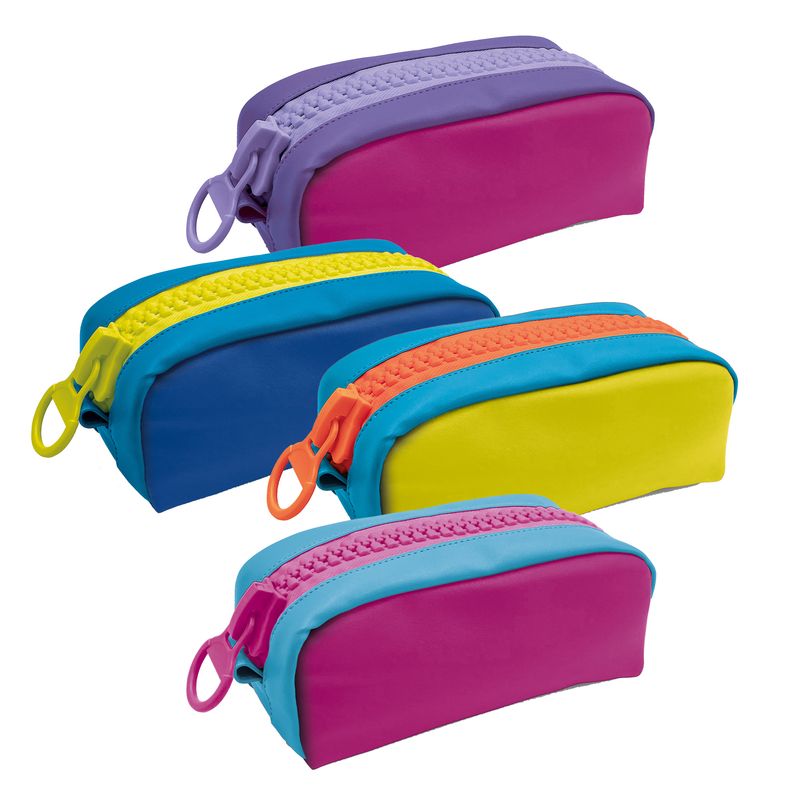 Taschetta Zippy Colors - 22 x 10 x 8 cm - PU - colori assortiti - Lebez LEBEZ