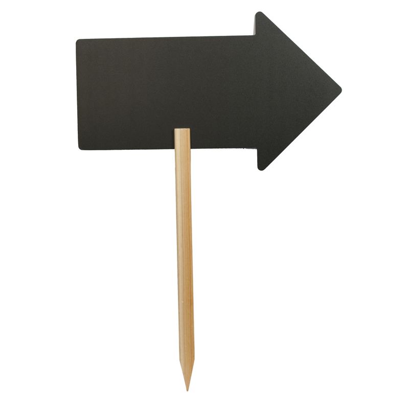 Silhouette Board Sticks - forma freccia - 67 x 49,2 cm - nero - Securit SECURIT