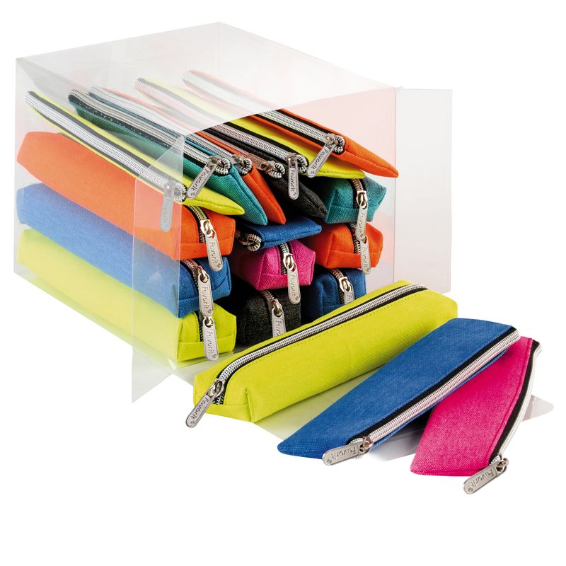 Bustina c/zip - colori e forme assortiti - Favorit FAVORIT