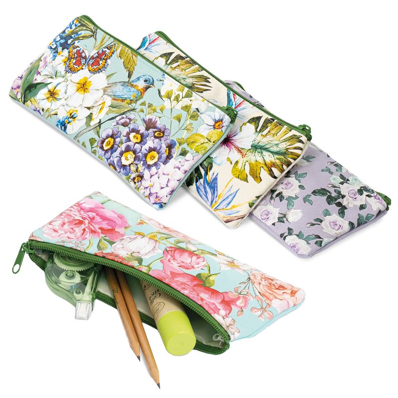 Bustina Nature Flowers - 22 x 10 cm - tessuto - fantasie assortite - Pigna PIGNA
