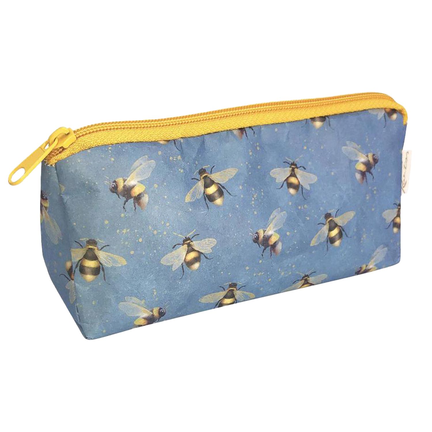 Astuccio c/zip Bees - 19,5 x 8 x 6 cm - carta lavabile 100 gr - Kartos KARTOS