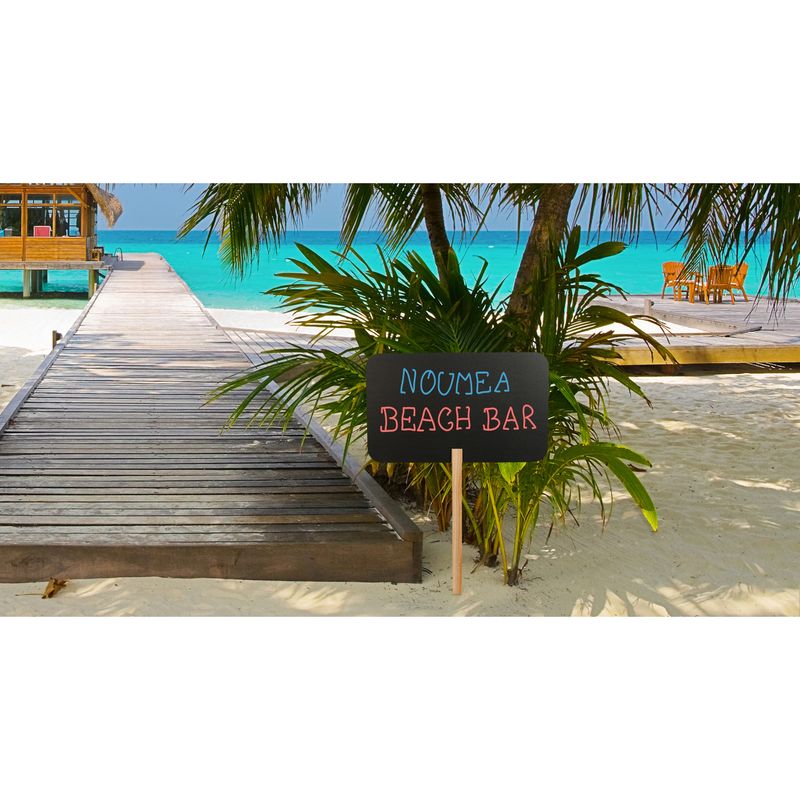 Silhouette Board Sticks - forma rettangolo - 73,5 x 45 cm - nero - Securit SECURIT