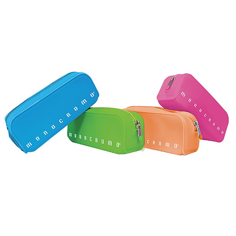 Bustina silicone Soft Touch Monocromo - 80x200x60 mm - colori assortiti fluo - Pigna PIGNA
