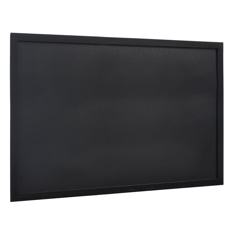 Lavagna Woody - cornice nera - 60 x 80 cm - Securit SECURIT