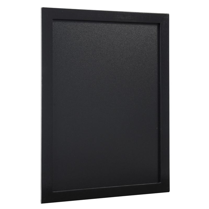 Lavagna Woody - cornice nera - 30 x 40 cm - Securit SECURIT