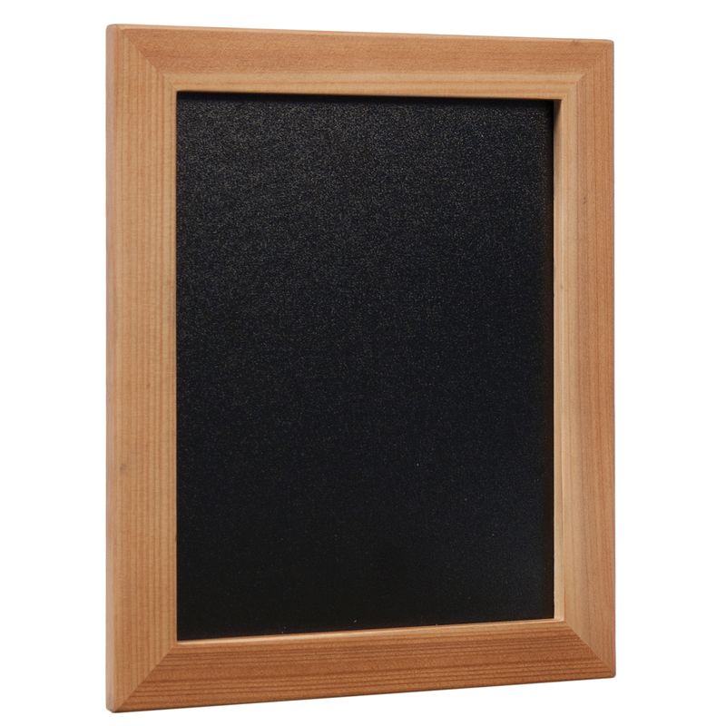 Lavagna Woody - teak - 20 x 24 cm - Securit SECURIT