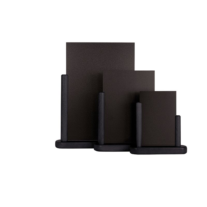 Lavagna da tavolo Elegant - A6 - 15,5 x 17 x 5 cm - nero - Securit SECURIT