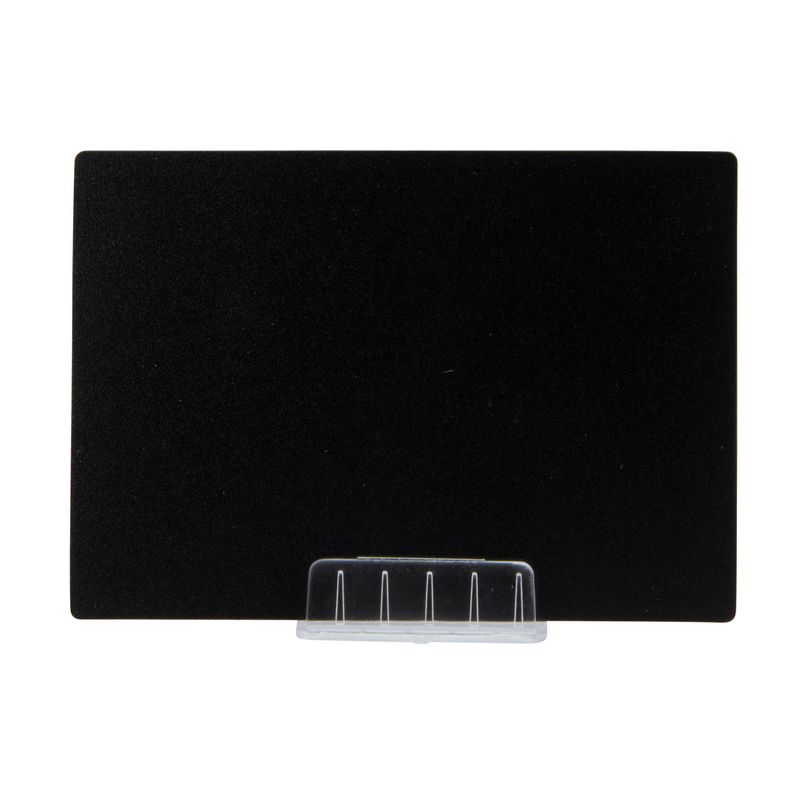 Supporti a L per targhette - trasparente - Securit - set 10 pezzi SECURIT
