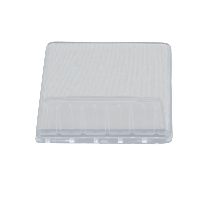 Supporti a L per targhette - trasparente - Securit - set 10 pezzi SECURIT