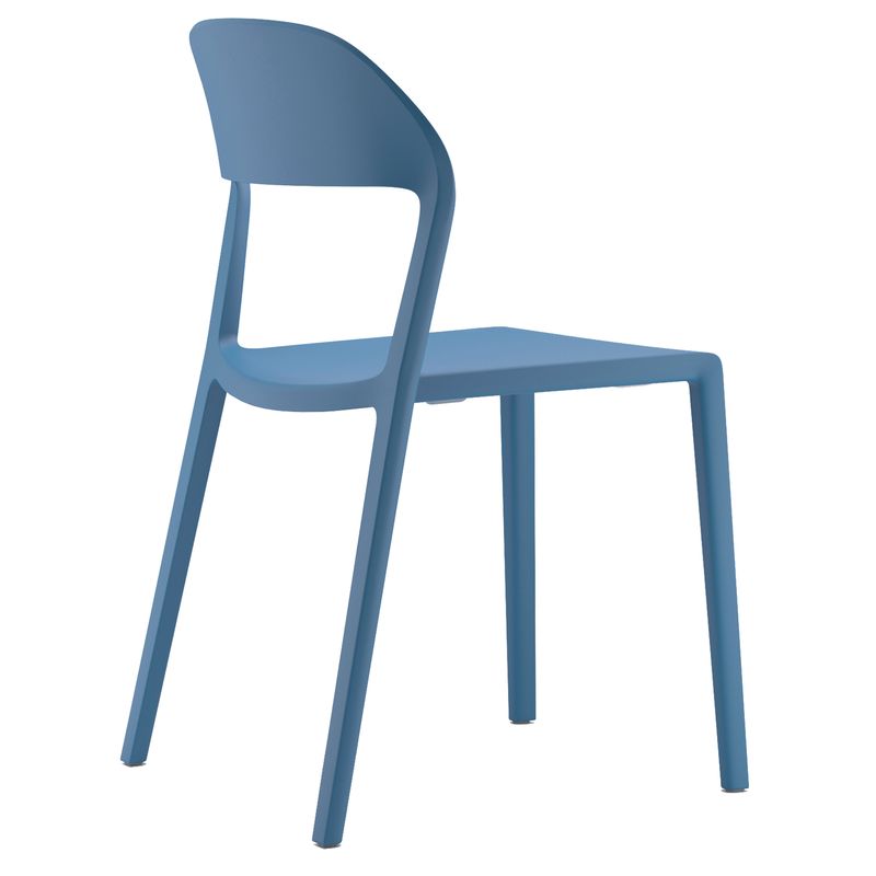 Seduta attesa Mina - con braccioli fissi - blu - Unisit Unisit