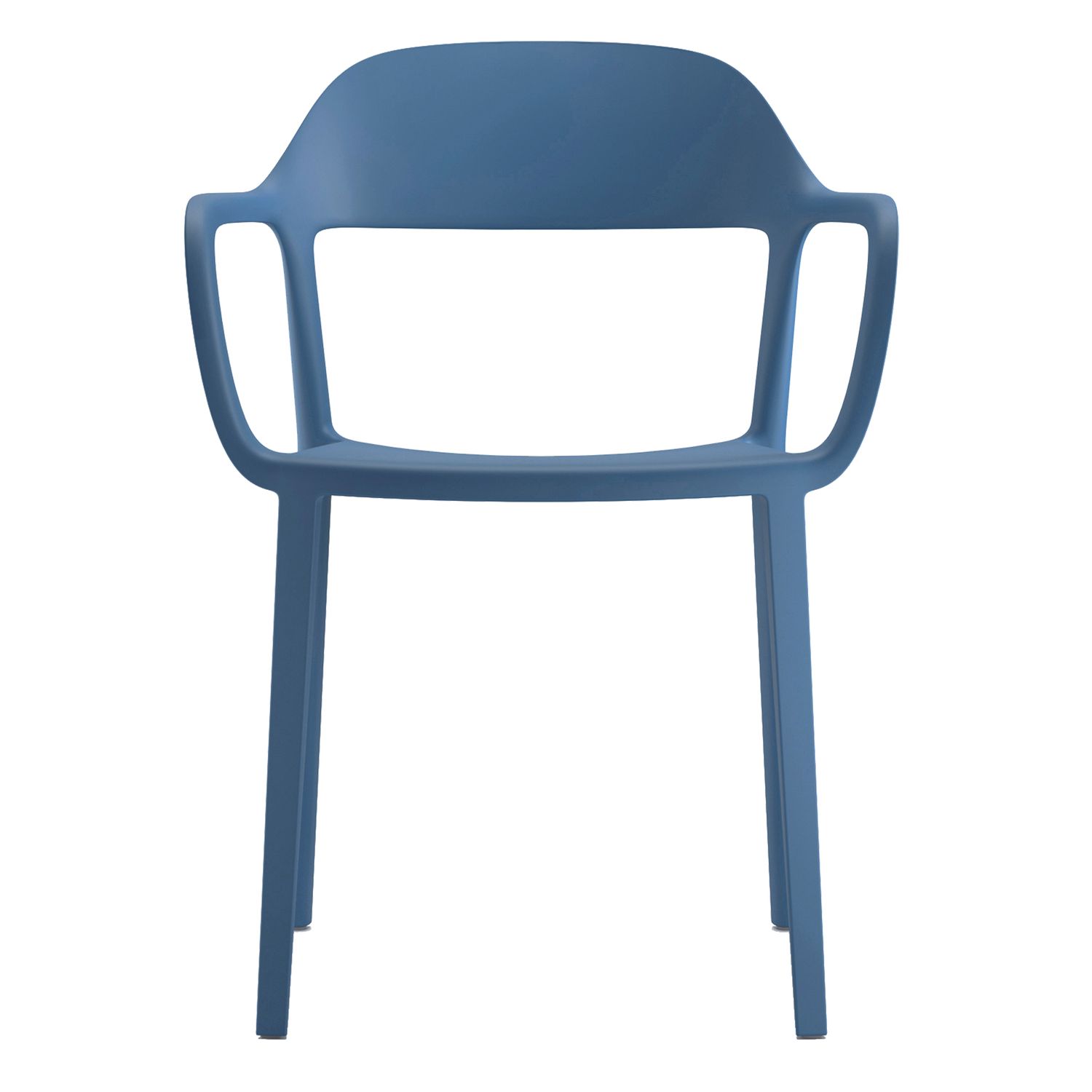 Seduta attesa Mina - con braccioli fissi - blu - Unisit Unisit