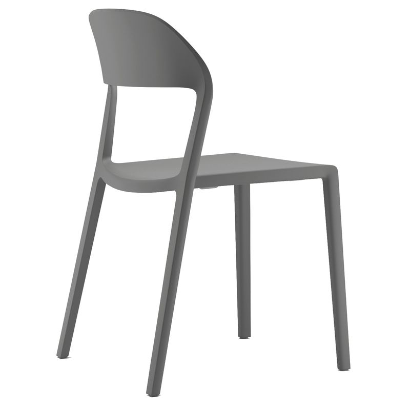 Seduta attesa Mina - con braccioli fissi - grigio - Unisit Unisit