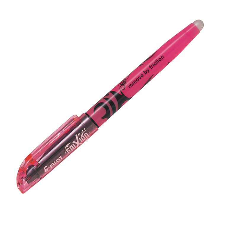 Evidenziatore cancellabile Frixion Light - punta a scalpello 4,0 mm - tratto 3,3 mm - rosa - Pilot PILOT
