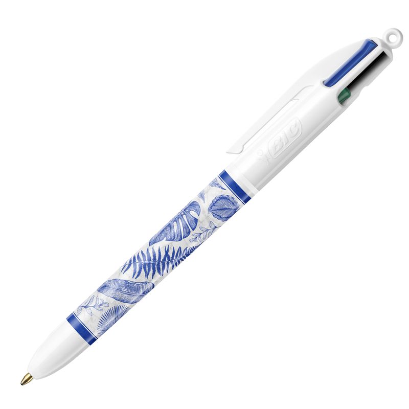 Penna a sfera 4 Colors Decor - fantasie assortite - Bic - expo 30 pezzi BIC